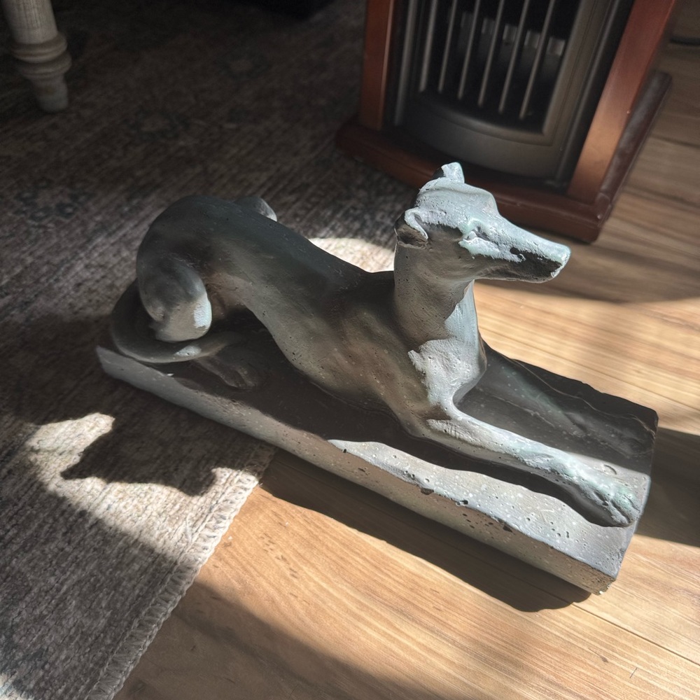 Elegant Grayhound Sculpture